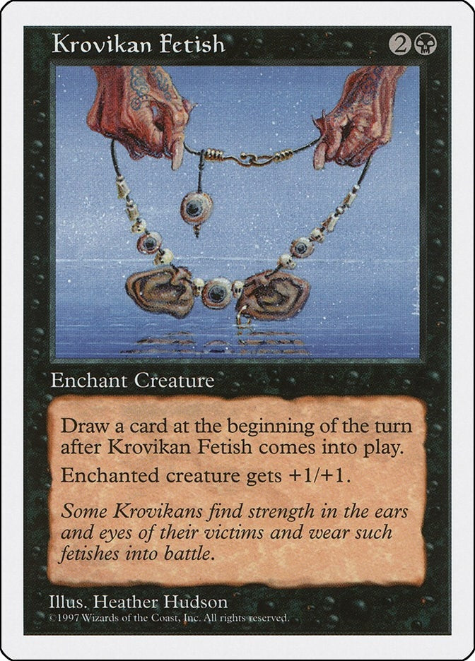 Image for Krovikan Fetish [Fifth Edition] - Magic: The Gathering