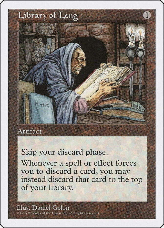 Image for Library of Leng [Fifth Edition] - Magic: The Gathering