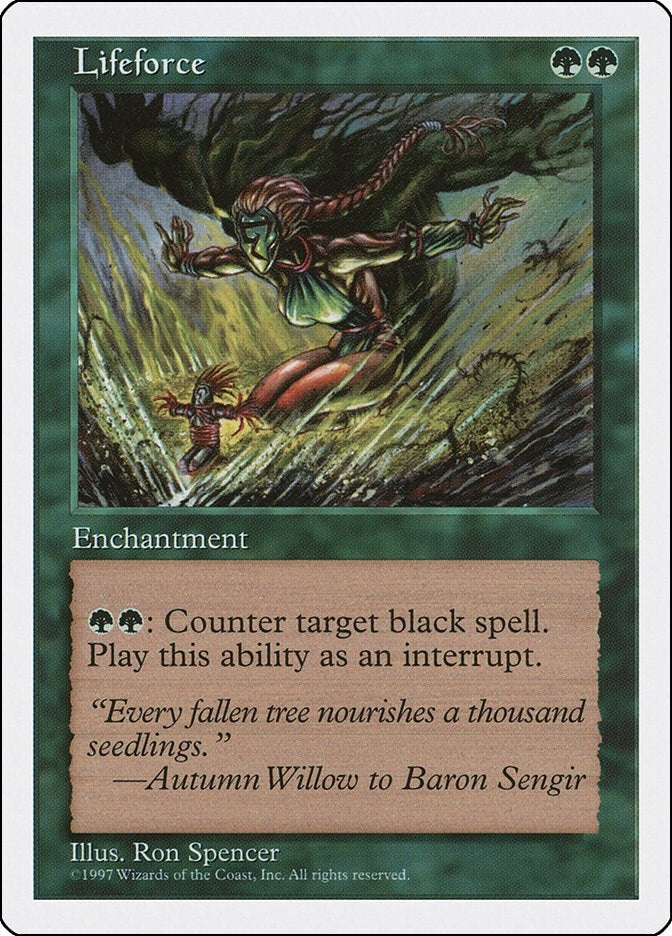 Image for Lifeforce [Fifth Edition] - Magic: The Gathering