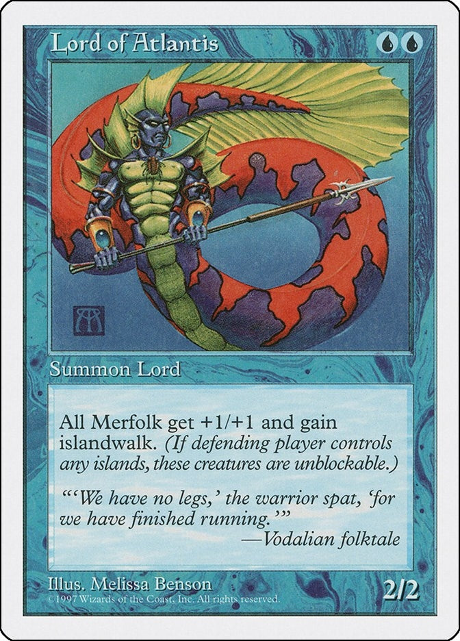 Image for Lord of Atlantis [Fifth Edition] - Magic: The Gathering