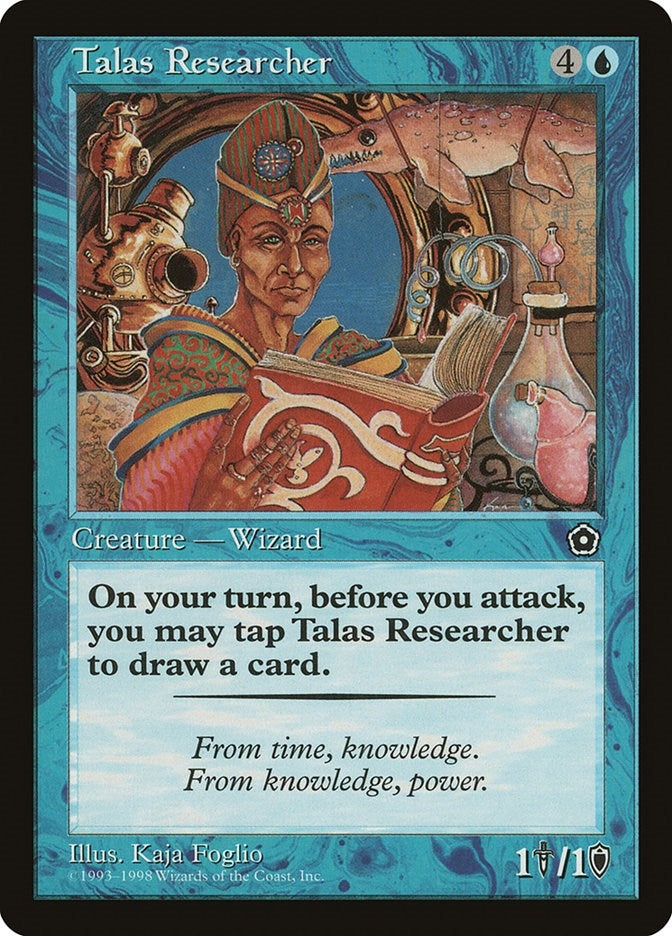 Image for Talas Researcher [Portal Second Age] - Magic: The Gathering