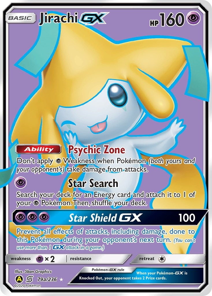Image for Jirachi GX - 79a/236 (079a/236) [Alternate Art Promos] - Pokemon