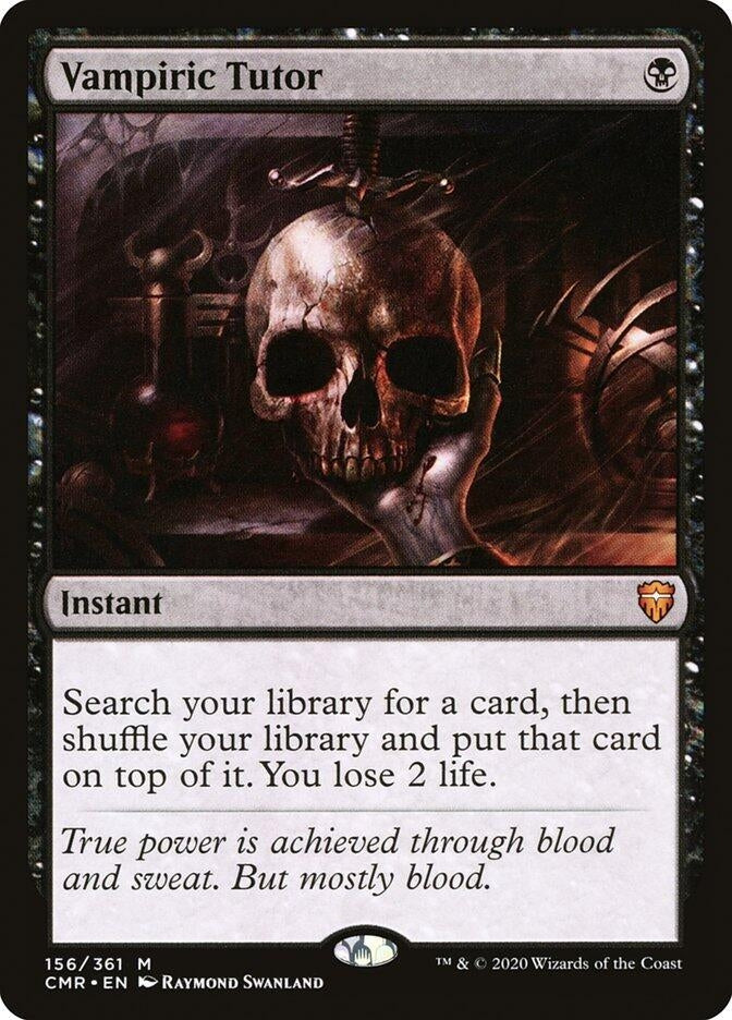 Image for Vampiric Tutor (156) [Commander Legends] - Magic: The Gathering