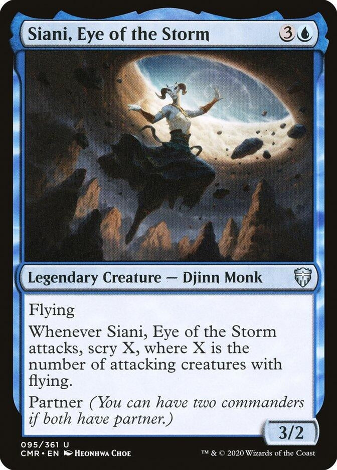 Image for Siani, Eye of the Storm (95) [Commander Legends] - Magic: The Gathering