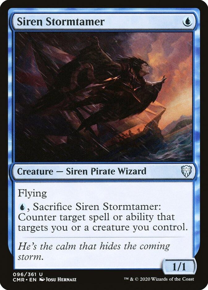 Image for Siren Stormtamer (96) [Commander Legends] - Magic: The Gathering