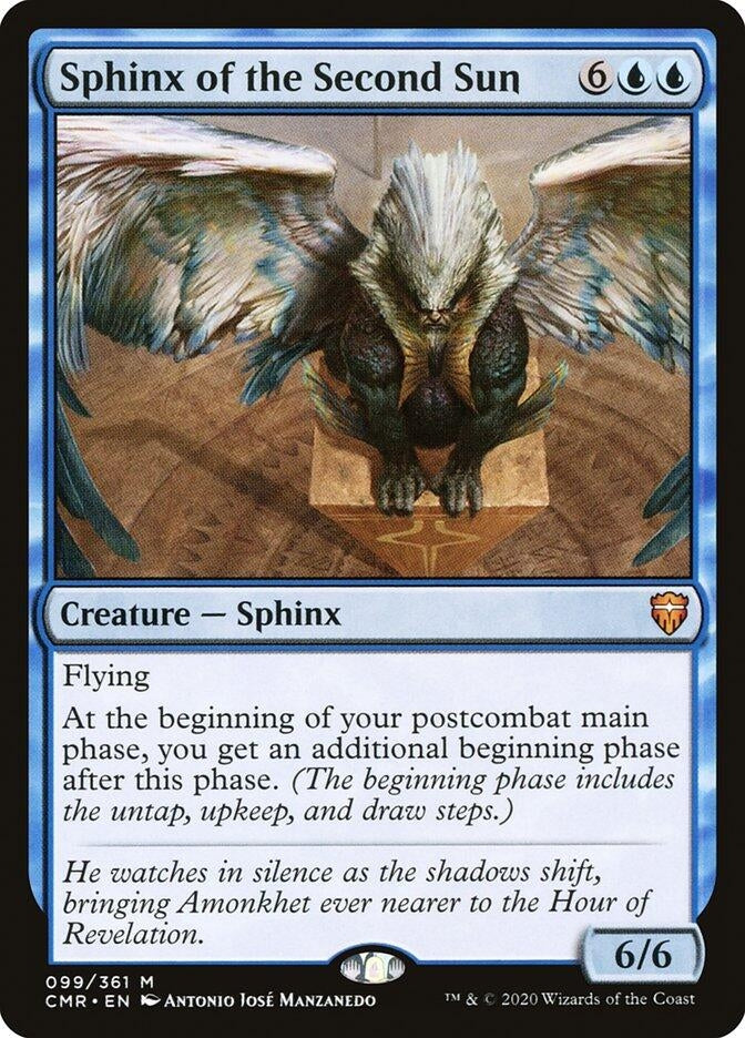 Image for Sphinx of the Second Sun (99) [Commander Legends] - Magic: The Gathering