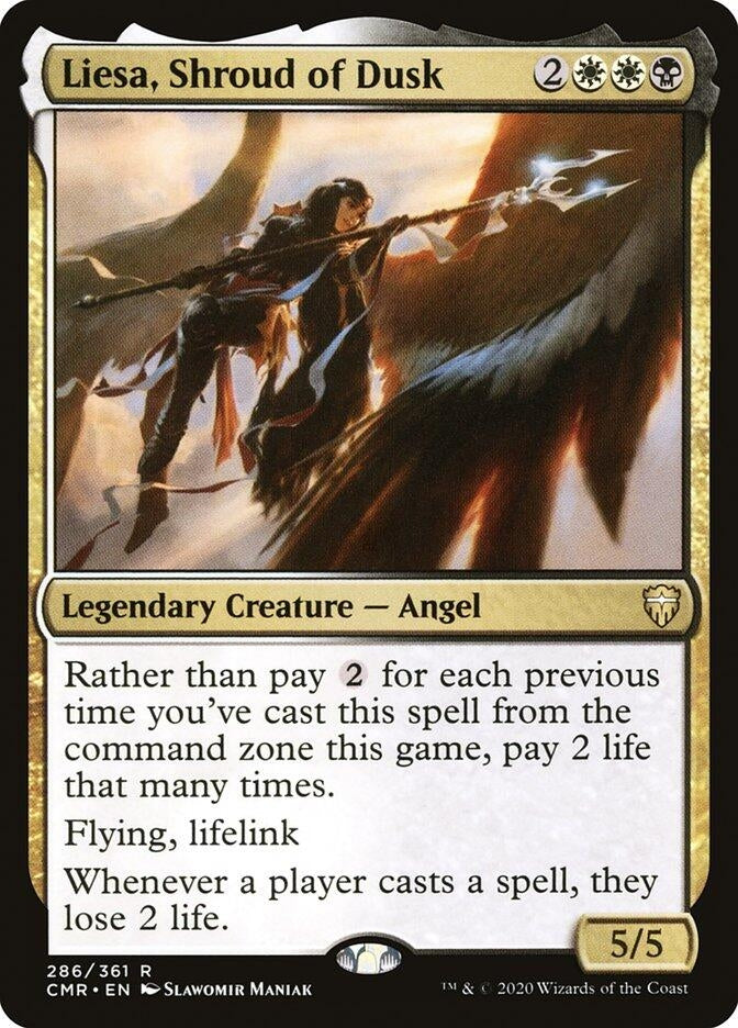 Image for Liesa, Shroud of Dusk (286) [Commander Legends] - Magic: The Gathering