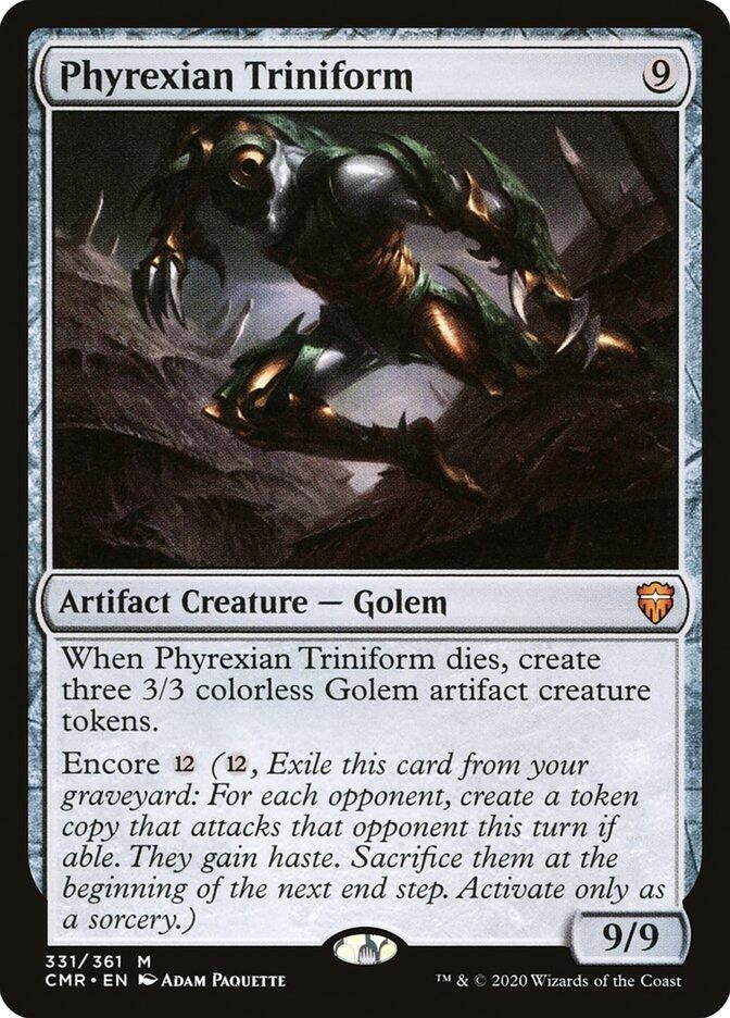 Image for Phyrexian Triniform (331) [Commander Legends] - Magic: The Gathering