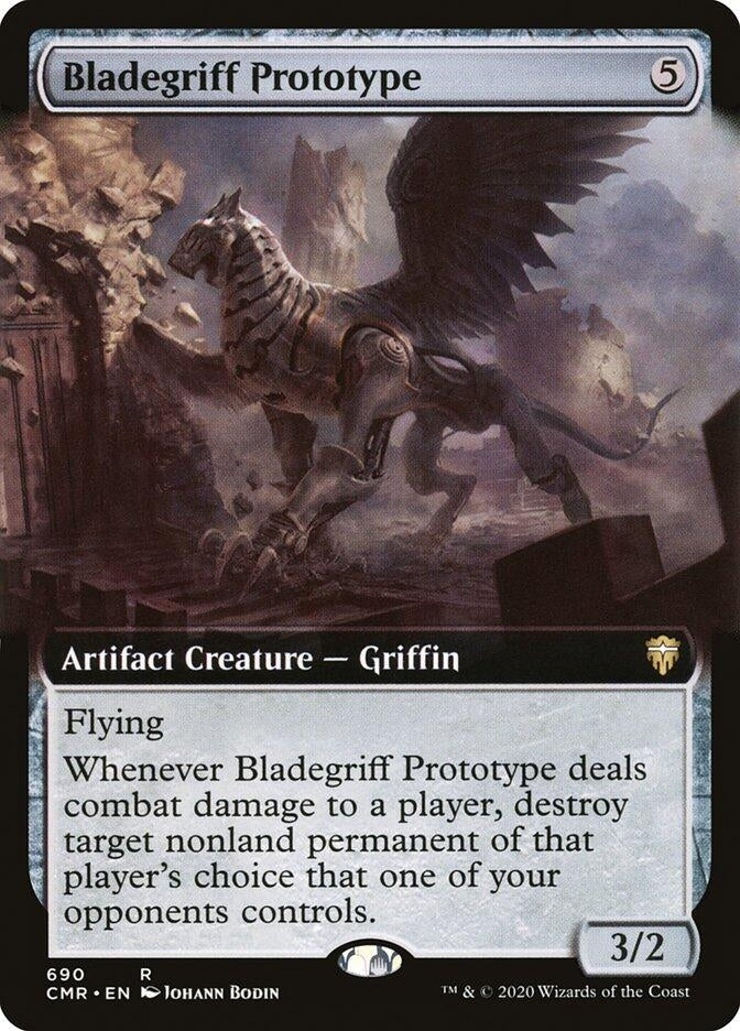 Image for Bladegriff Prototype (Extended Art) (690) [Commander Legends] - Magic: The Gathering