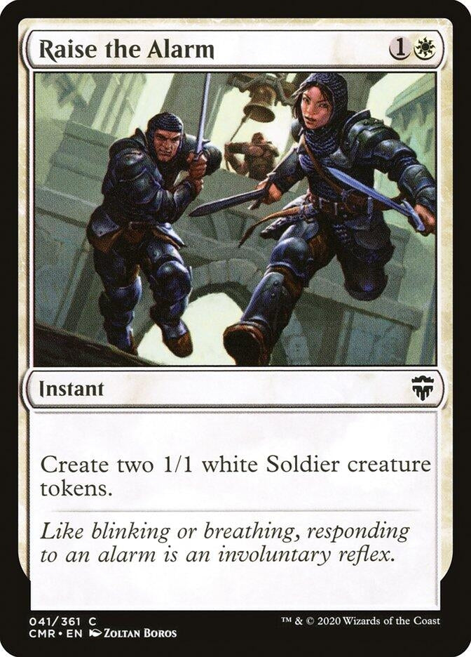 Image for Raise the Alarm (41) [Commander Legends] - Magic: The Gathering