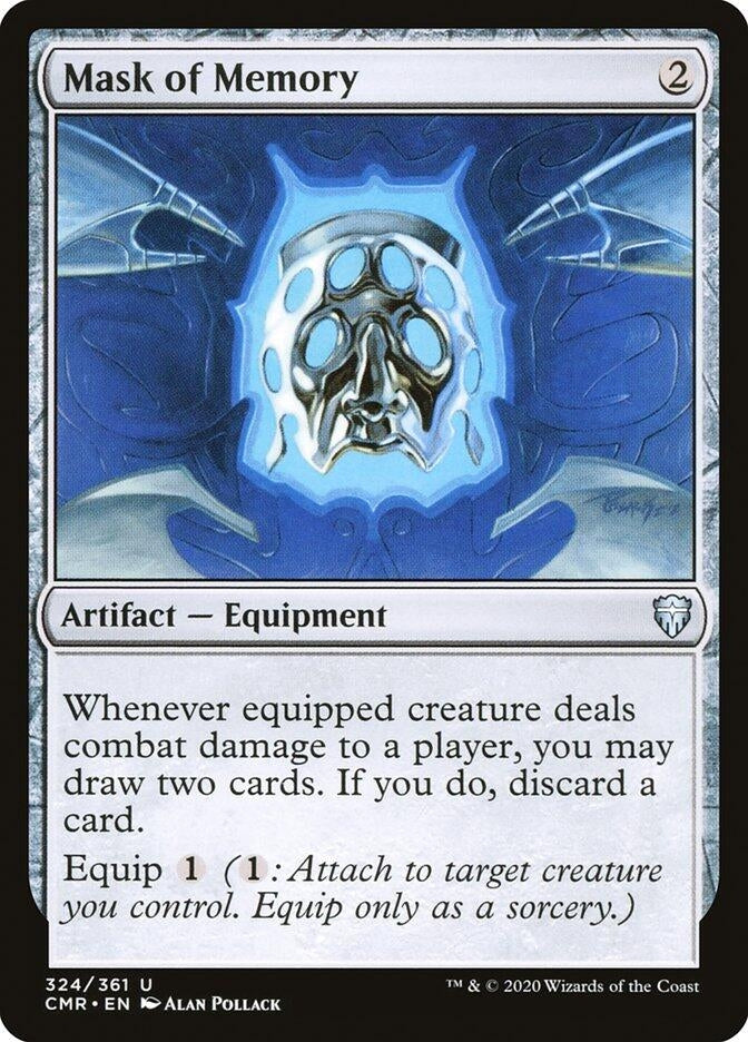 Image for Mask of Memory (324) [Commander Legends] - Magic: The Gathering