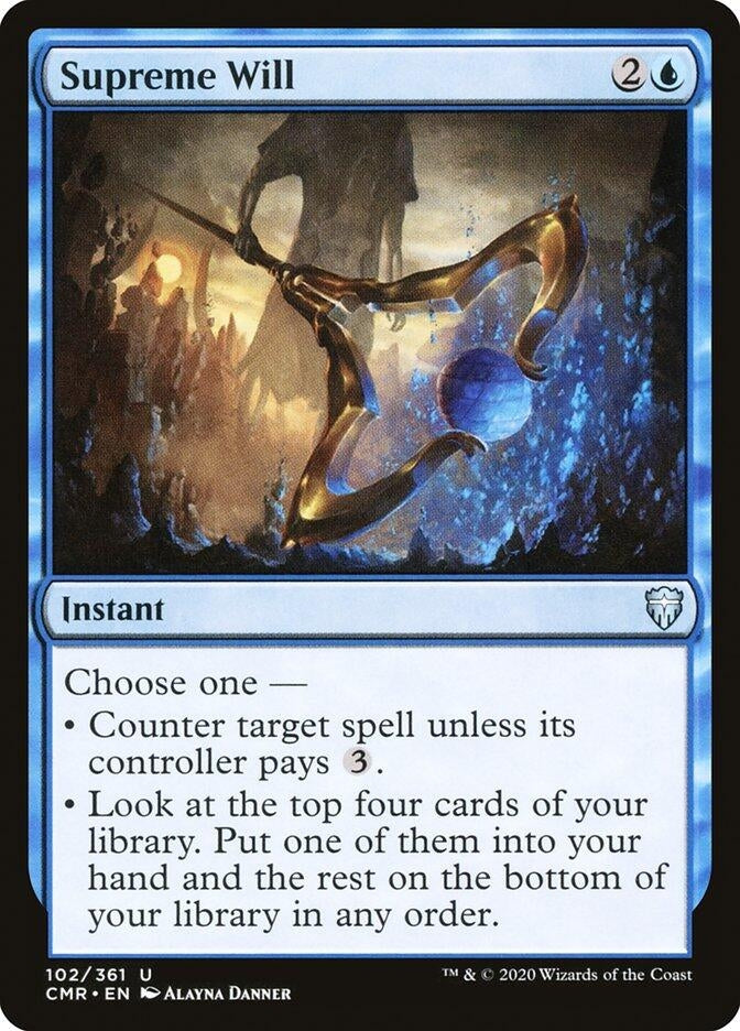 Image for Supreme Will (102) [Commander Legends] - Magic: The Gathering