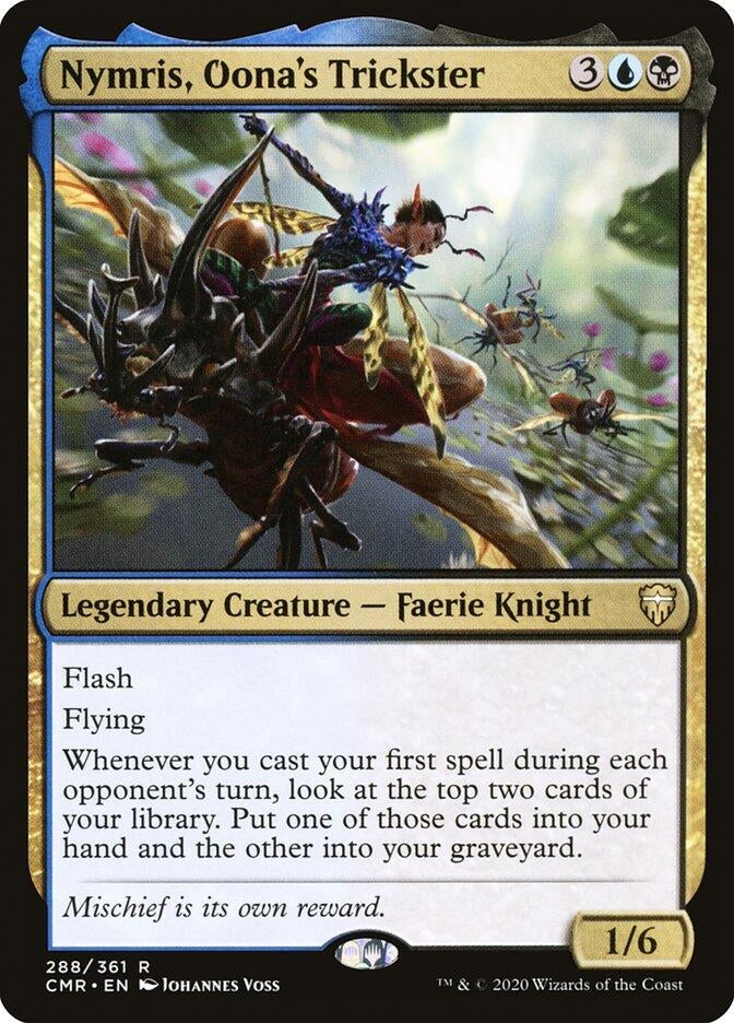 Image for Nymris, Oona's Trickster (288) [Commander Legends] - Magic: The Gathering
