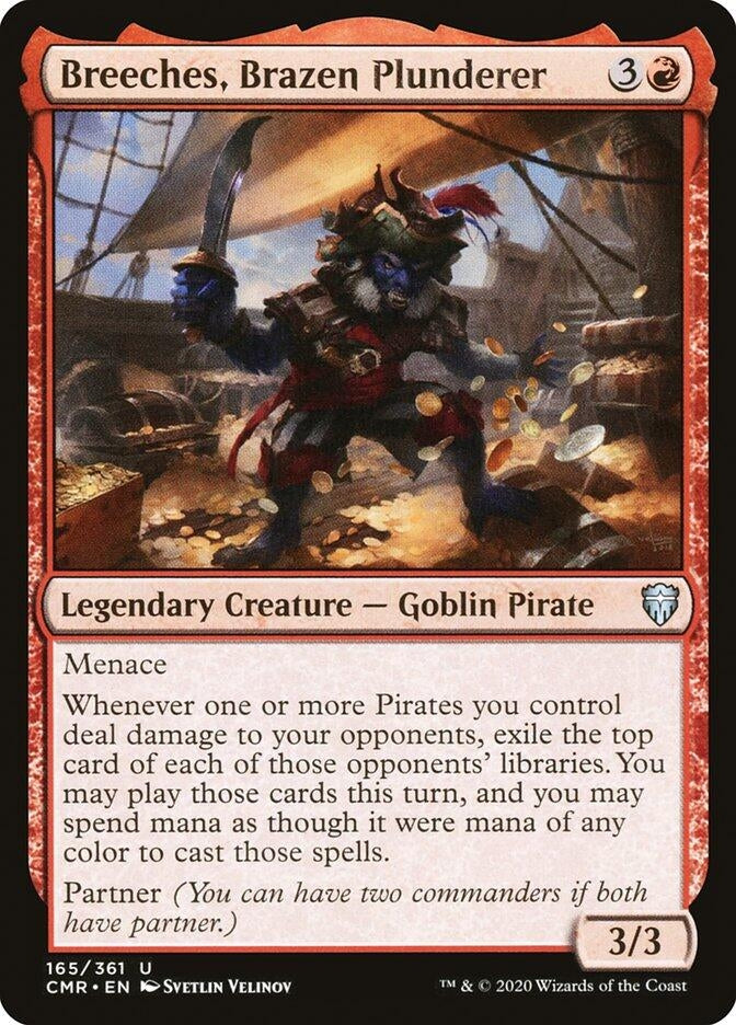Image for Breeches, Brazen Plunderer (165) [Commander Legends] - Magic: The Gathering