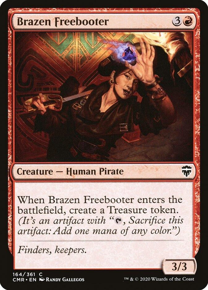 Image for Brazen Freebooter (164) [Commander Legends] - Magic: The Gathering