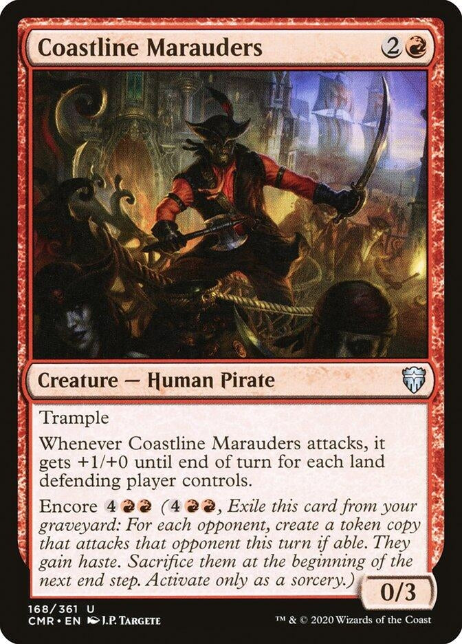 Image for Coastline Marauders (168) [Commander Legends] - Magic: The Gathering