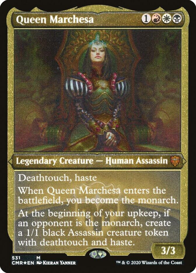 Image for Queen Marchesa (Foil Etched) (531) [Commander Legends] - Magic: The Gathering