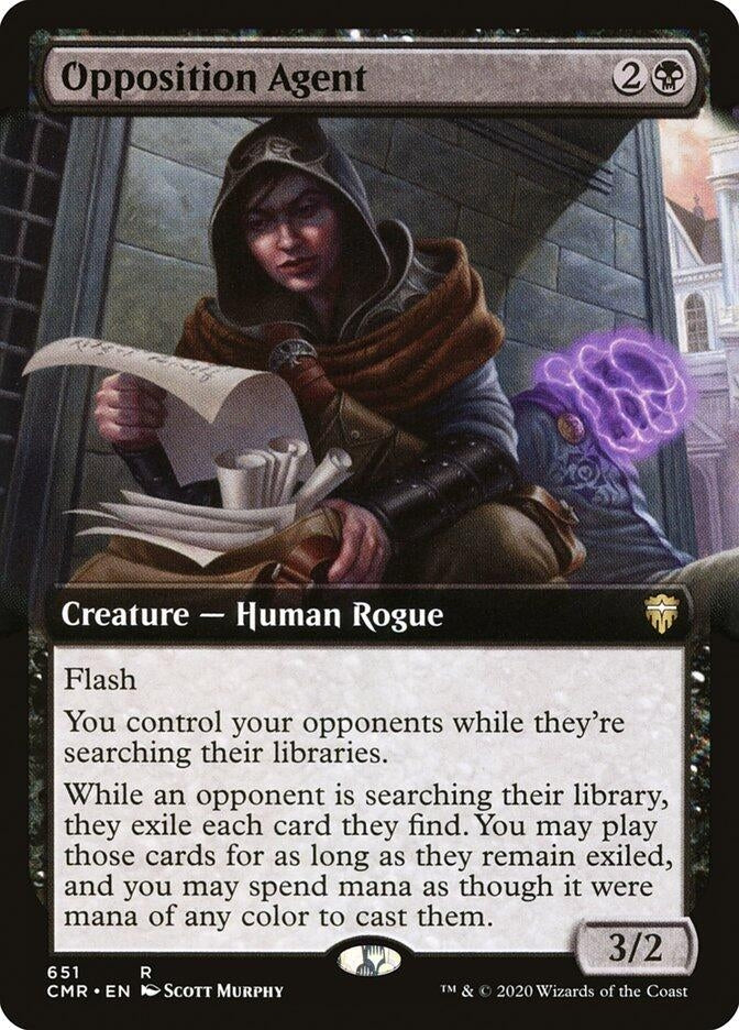 Image for Opposition Agent (Extended Art) (651) [Commander Legends] - Magic: The Gathering