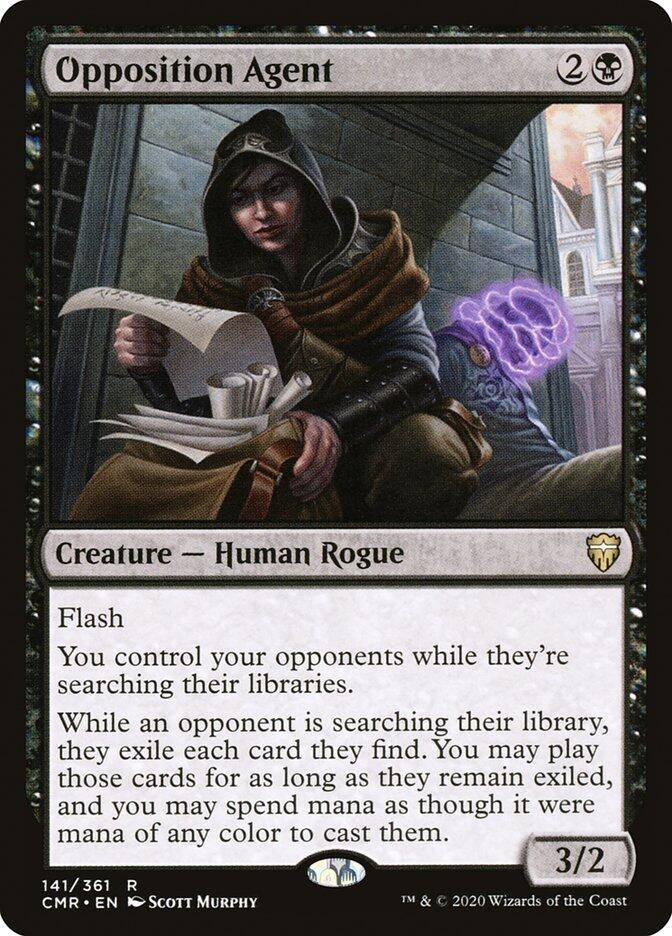 Image for Opposition Agent (141) [Commander Legends] - Magic: The Gathering