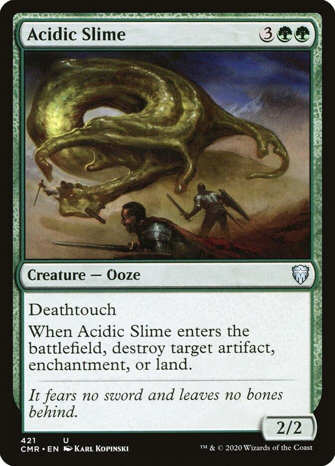 Image for Acidic Slime (421) [Commander Legends] - Magic: The Gathering