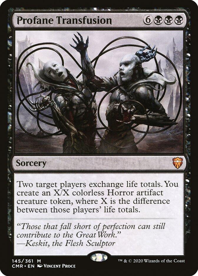 Image for Profane Transfusion (145) [Commander Legends] - Magic: The Gathering