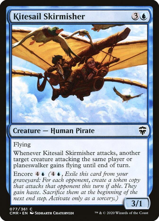 Image for Kitesail Skirmisher (77) [Commander Legends] - Magic: The Gathering
