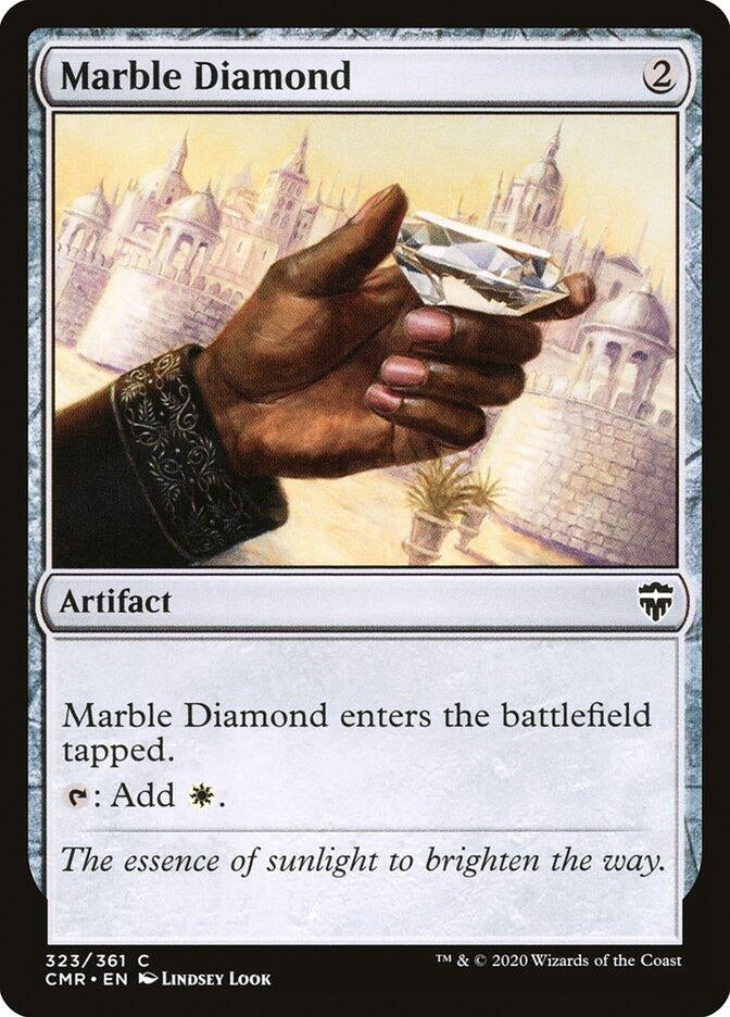 Image for Marble Diamond (323) [Commander Legends] - Magic: The Gathering