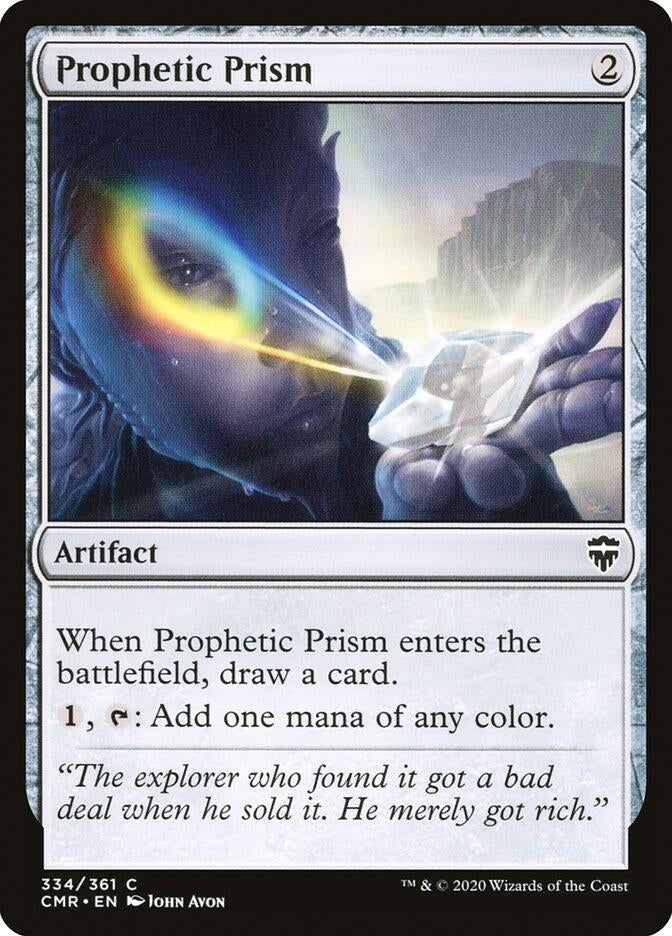 Image for Prophetic Prism (334) [Commander Legends] - Magic: The Gathering