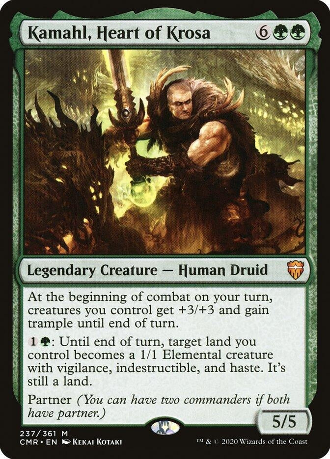 Image for Kamahl, Heart of Krosa (237) [Commander Legends] - Magic: The Gathering