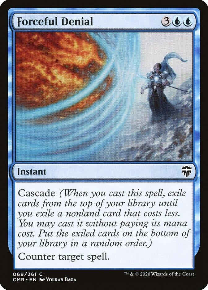 Image for Forceful Denial (69) [Commander Legends] - Magic: The Gathering