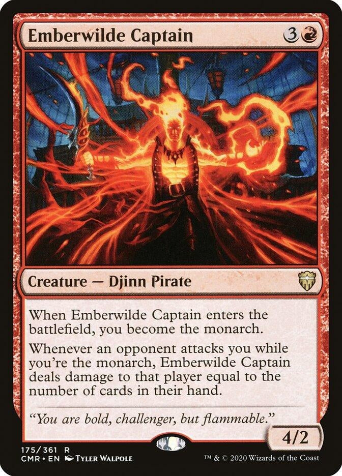 Image for Emberwilde Captain (175) [Commander Legends] - Magic: The Gathering