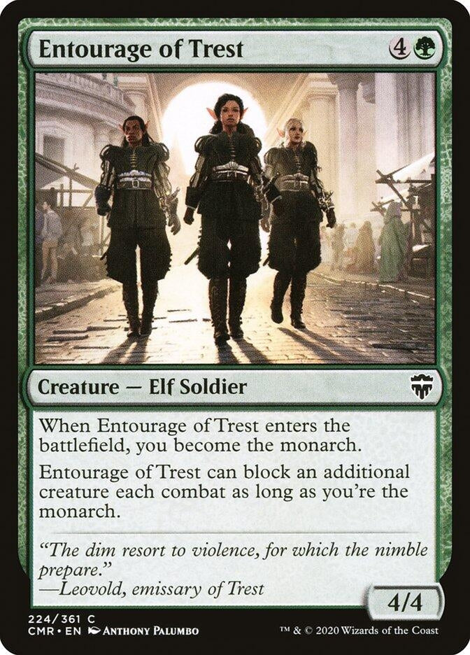 Image for Entourage of Trest (224) [Commander Legends] - Magic: The Gathering