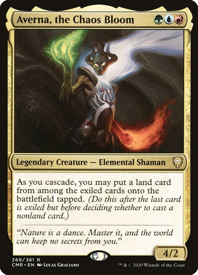 Image for Averna, the Chaos Bloom (269) [Commander Legends] - Magic: The Gathering