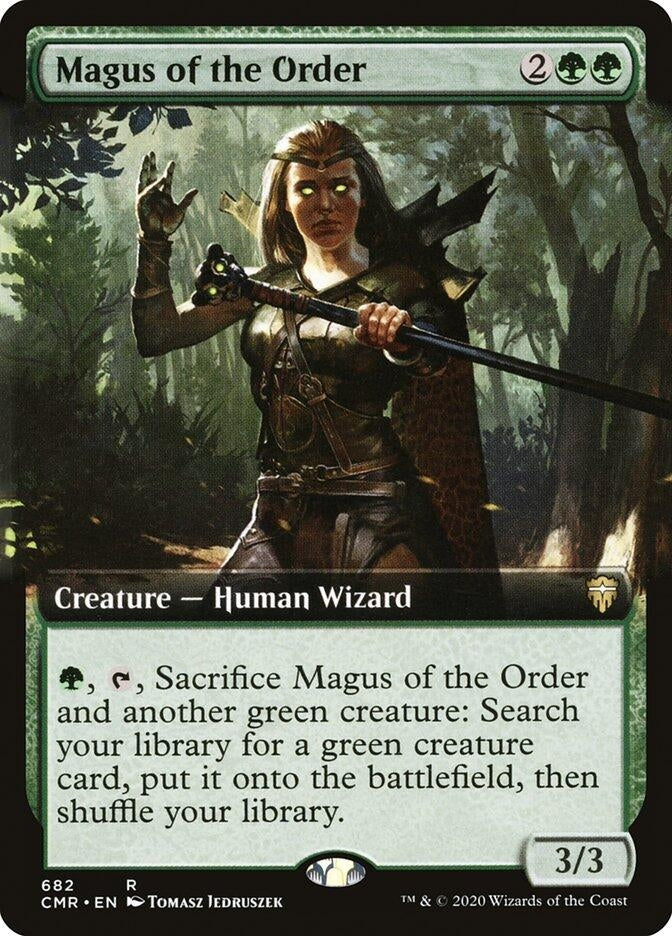 Image for Magus of the Order (Extended Art) (682) [Commander Legends] - Magic: The Gathering