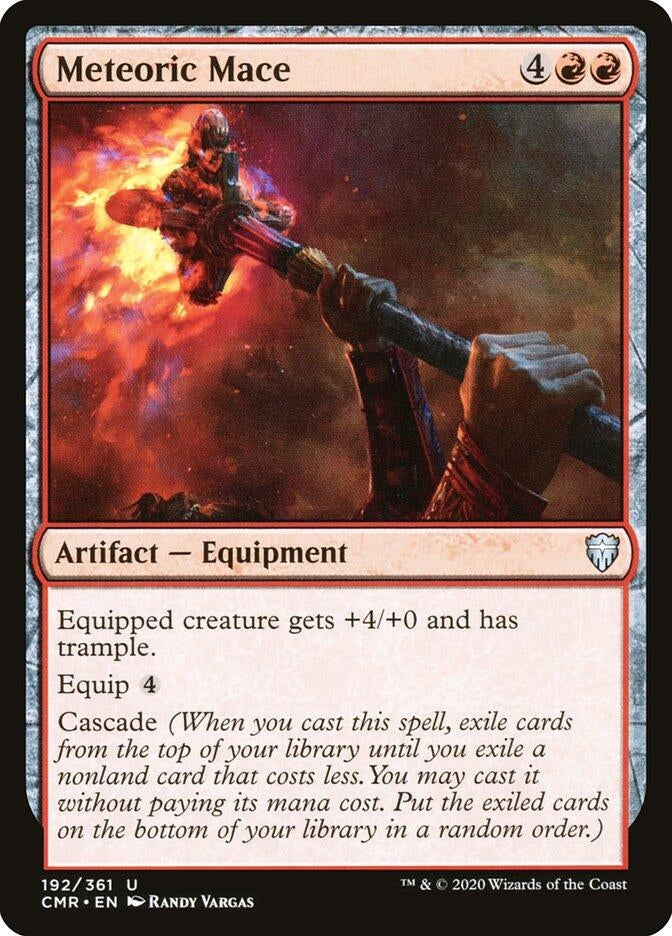 Image for Meteoric Mace (192) [Commander Legends] - Magic: The Gathering