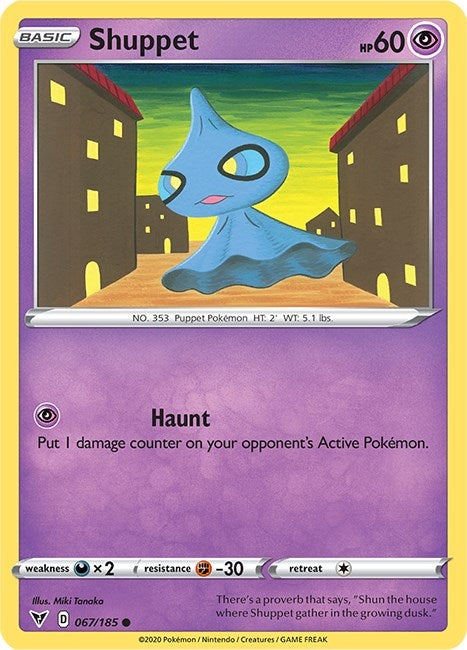 Shuppet (067/185) [SWSH04: Vivid Voltage]