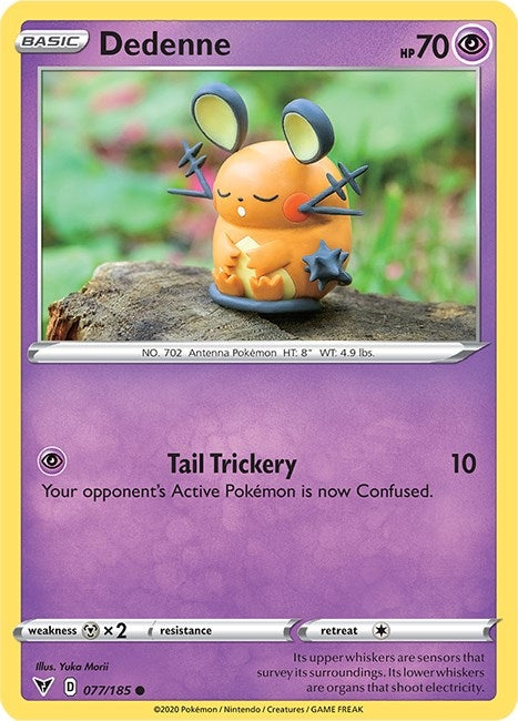 Image for Dedenne (077/185) [SWSH04: Vivid Voltage] - Pokemon
