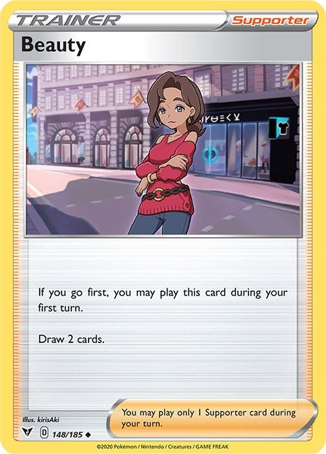 Image for Beauty (148/185) [SWSH04: Vivid Voltage] - Pokemon