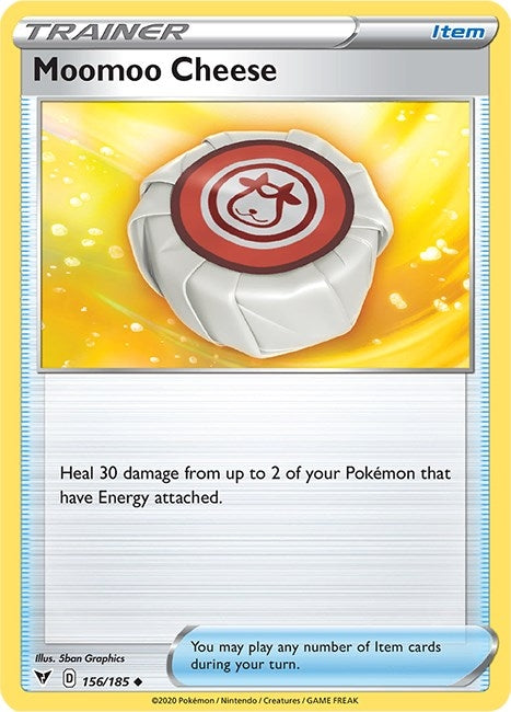 Image for Moomoo Cheese (156/185) [SWSH04: Vivid Voltage] - Pokemon