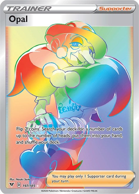 Image for Opal (Secret) (197/185) [SWSH04: Vivid Voltage] - Pokemon