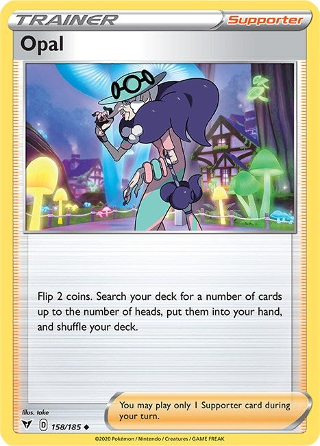 Image for Opal (158/185) [SWSH04: Vivid Voltage] - Pokemon