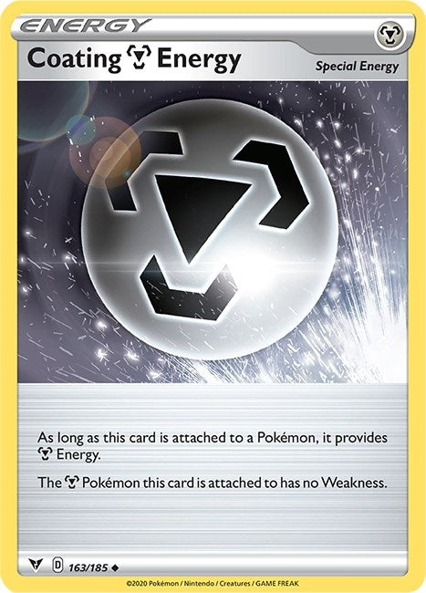 Image for Coating Metal Energy (163/185) [SWSH04: Vivid Voltage] - Pokemon
