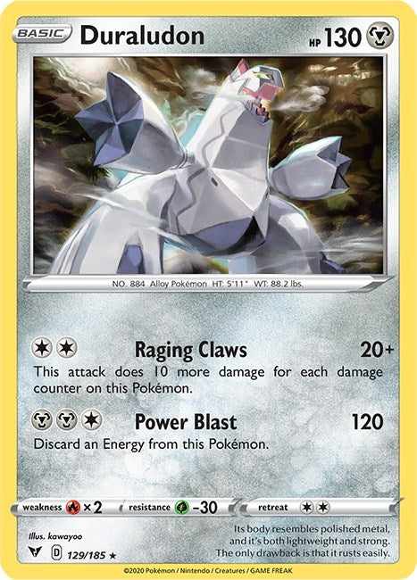 Image for Duraludon (129/185) [SWSH04: Vivid Voltage] - Pokemon