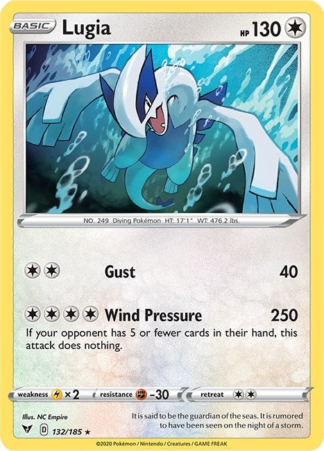 Image for Lugia (132/185) [SWSH04: Vivid Voltage] - Pokemon