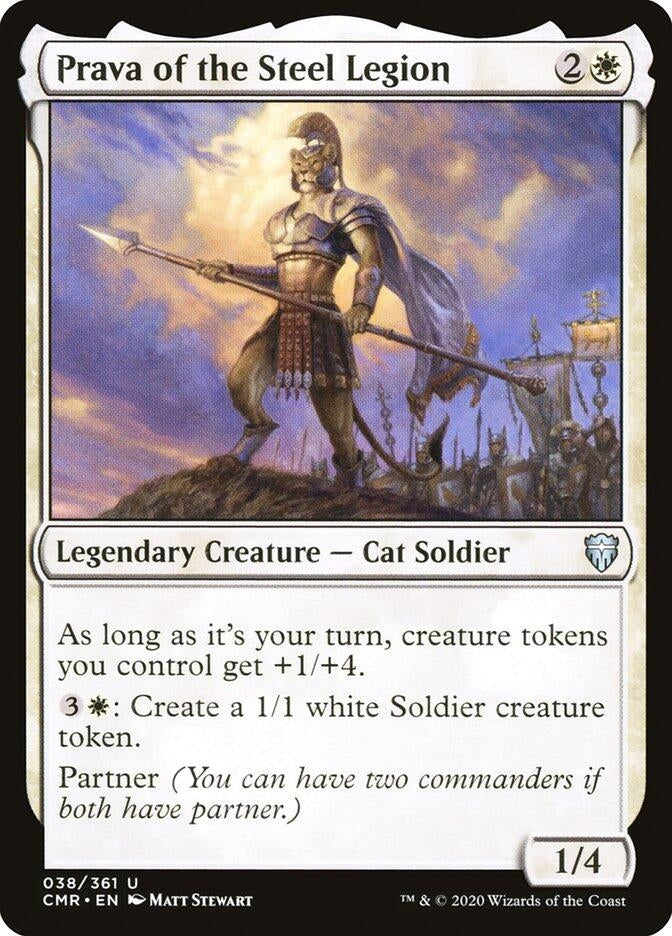 Image for Prava of the Steel Legion (38) [Commander Legends] - Magic: The Gathering