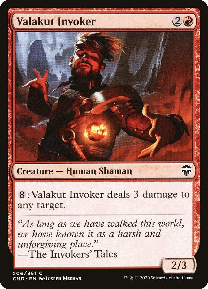 Image for Valakut Invoker (206) [Commander Legends] - Magic: The Gathering