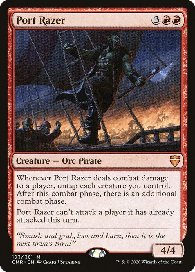 Image for Port Razer (193) [Commander Legends] - Magic: The Gathering