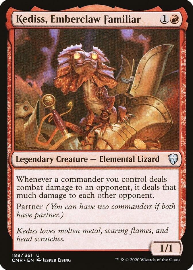 Image for Kediss, Emberclaw Familiar (188) [Commander Legends] - Magic: The Gathering