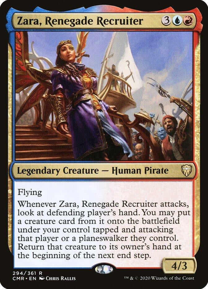 Image for Zara, Renegade Recruiter (294) [Commander Legends] - Magic: The Gathering