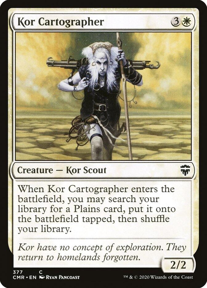 Image for Kor Cartographer (377) (377) [Commander Legends] - Magic: The Gathering